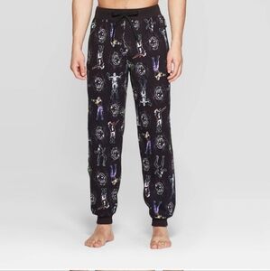 Men's Fortnite Jogger Pajama Pants - Black